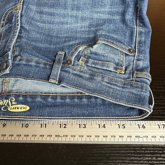 Old Navy The Sweetheart Bootcut Jeans Medium Wash Blue Womens Size 10 Mid 33x32 - Picture 6 of 9